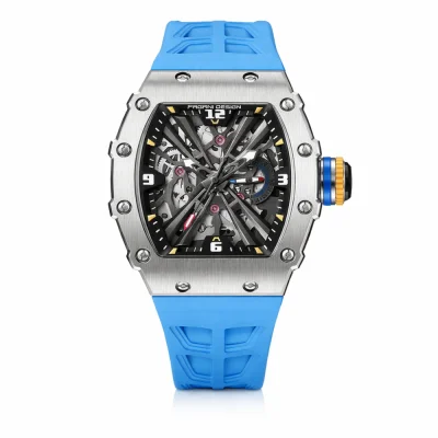 Мужские часы Pagani Design PD-1738 Silver-Blue